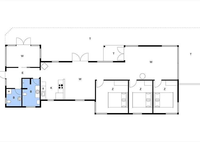 Дом отдыха Bl1107-blokhus-soren-petersvej-16